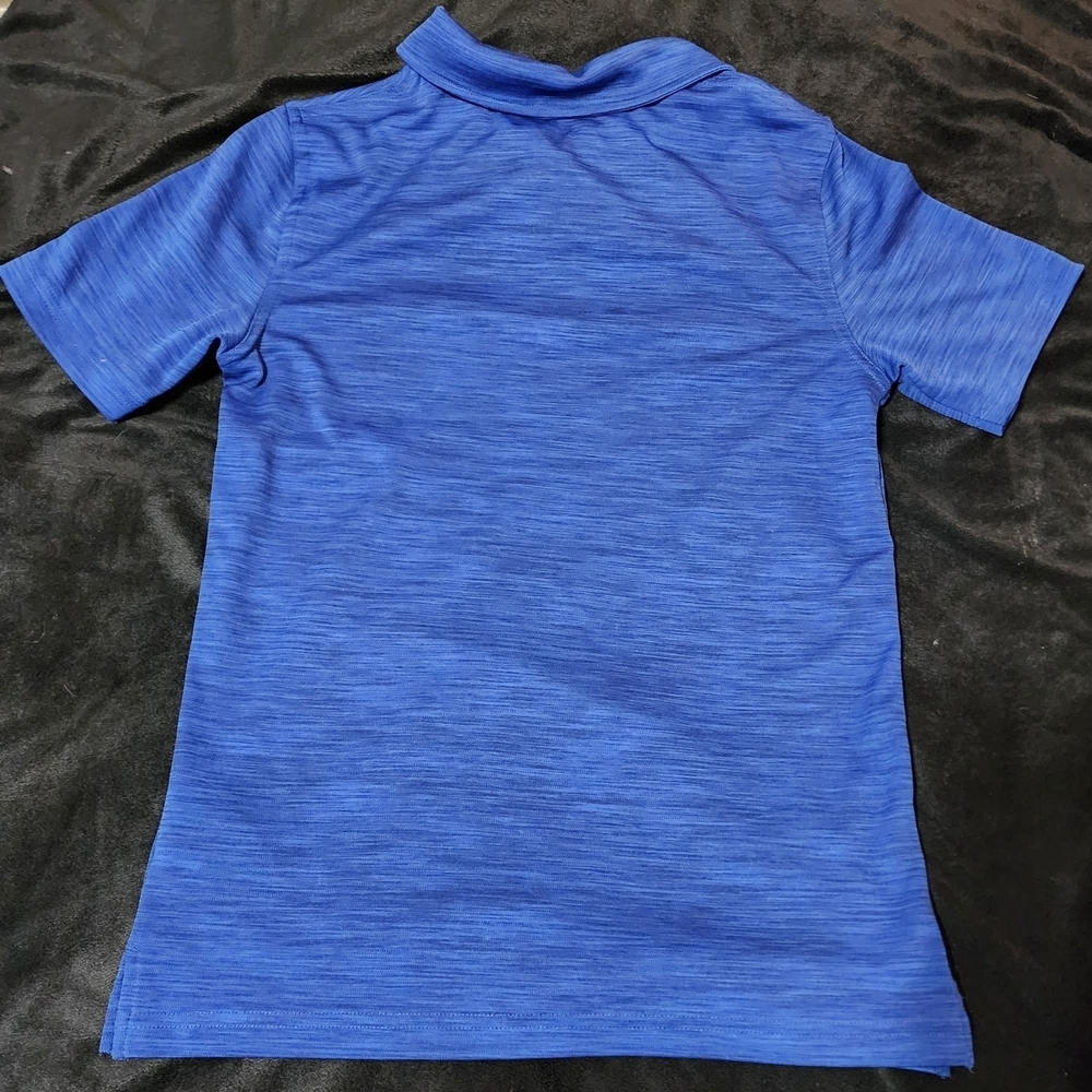 ZELOS Polo Shirt | Boys L | Vibrant Blue - Picture 2 of 5